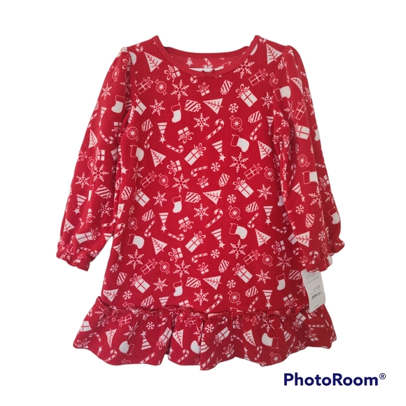 NWT Christmas Nightgown Size 4T - Picture 1 of 1